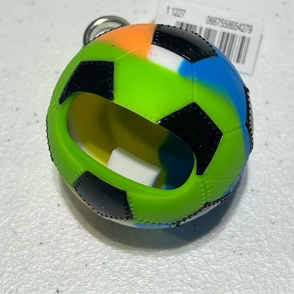 Bath & Body PocketBac Holder Soccer Ball Multi-Colored Raspberry Freeze Hand Gel - Picture 9 of 9